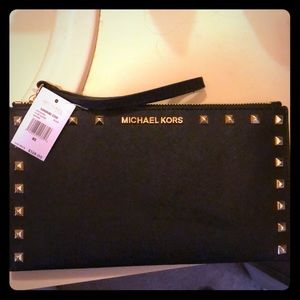 Michael Kors Stud Clutch